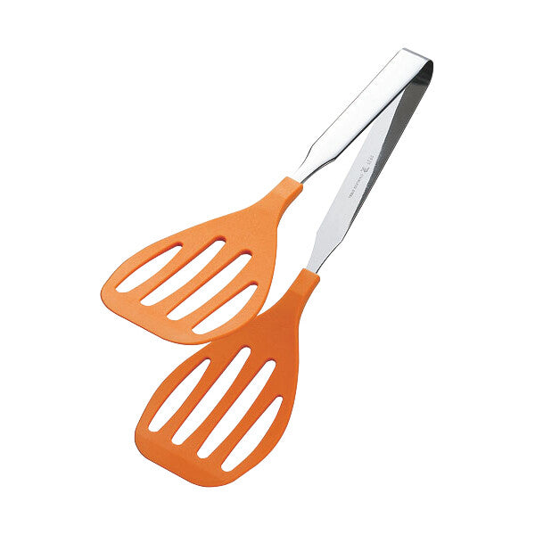 Tanabe Kanagu Color Grill Tongs Medium Orange 2013