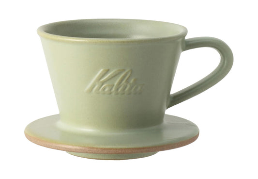 Kalita 155 Ceramic Coffee Dripper Pistachio 1109