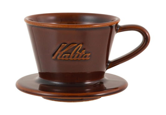 Kalita MI 155 Coffee Dripper Gloss Brown 1113