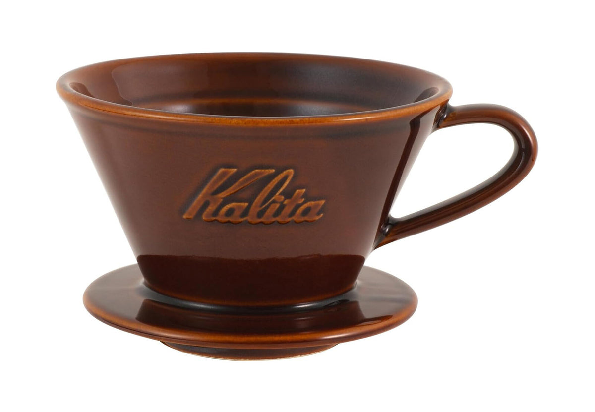 Kalita MI 185 Coffee Dripper Gloss Brown 2113