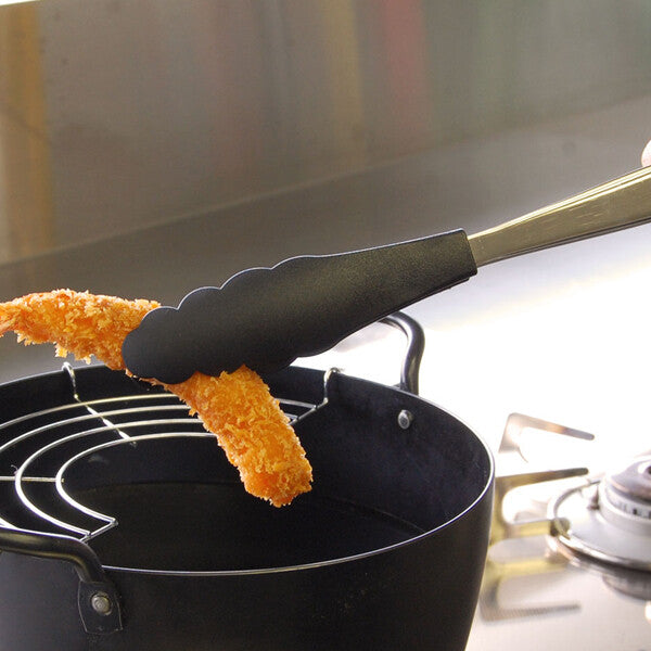 Tanabe Multi Tongs with Stopper 235mm Black 1368