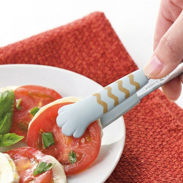 Tanabe Kanagu Catch Da Nyan Cat Serving Tongs 18cm Yellow Tora 1245