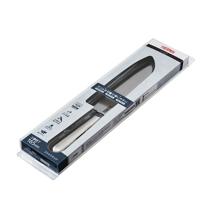 Thermos Fine Edge Santoku Knife 165mm Stainless Steel KKA-S165
