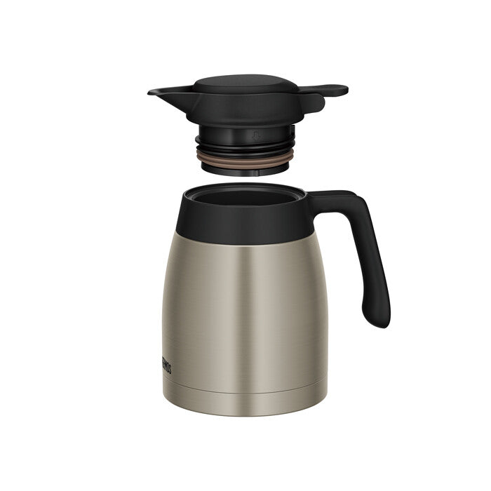 Thermos Vacuum Insulated Pot 1000ml Stainless TTG-1000
