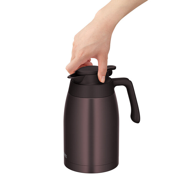 Thermos Vacuum Insulated Pot 1500ml Brown TTG-1500