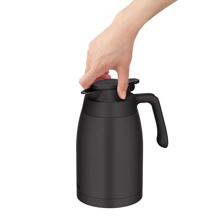 Thermos Vacuum Insulated Pot 1500ml Dark Gray TTG-1500