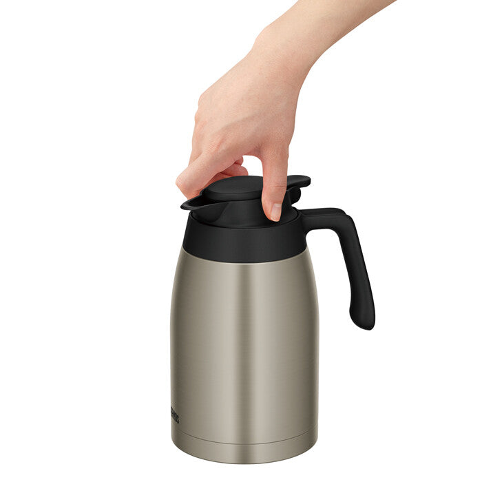 Thermos Vacuum Insulated Pot 1500ml Stainless TTG-1500