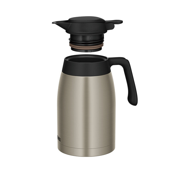 Thermos Vacuum Insulated Pot 1500ml Stainless TTG-1500
