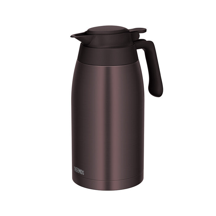 Thermos Vacuum Insulated Pot 2000ml Brown TTG-2000