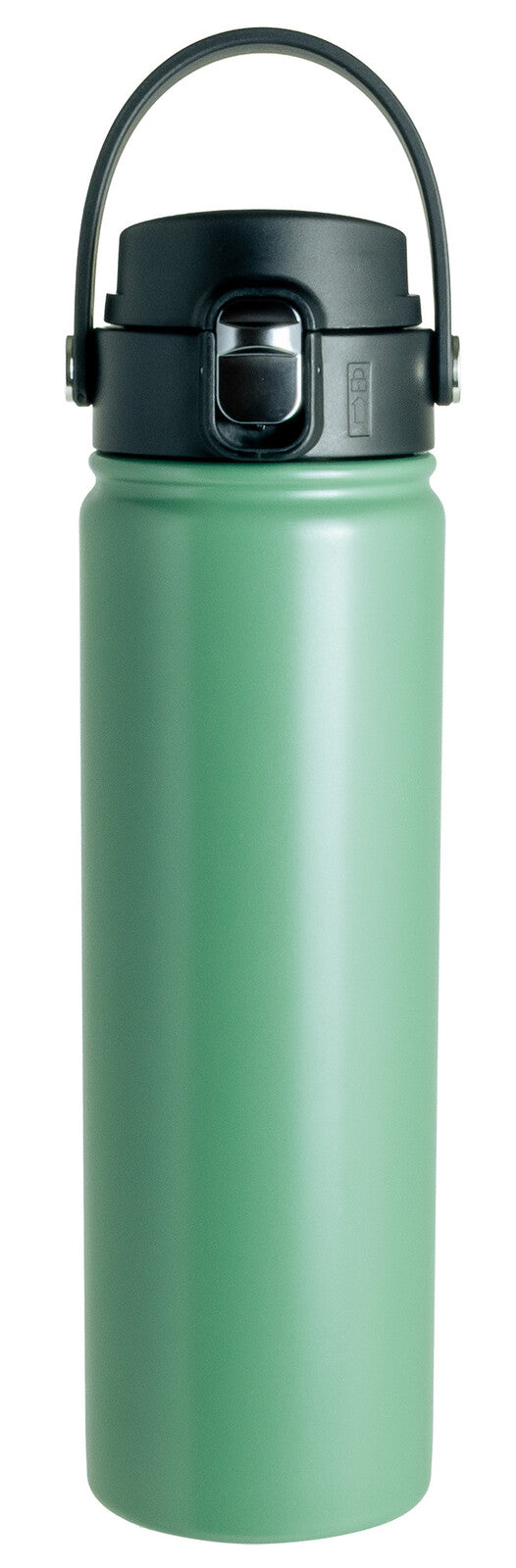 Living WELF One-Touch Mug Bottle 700ml Green with Handle