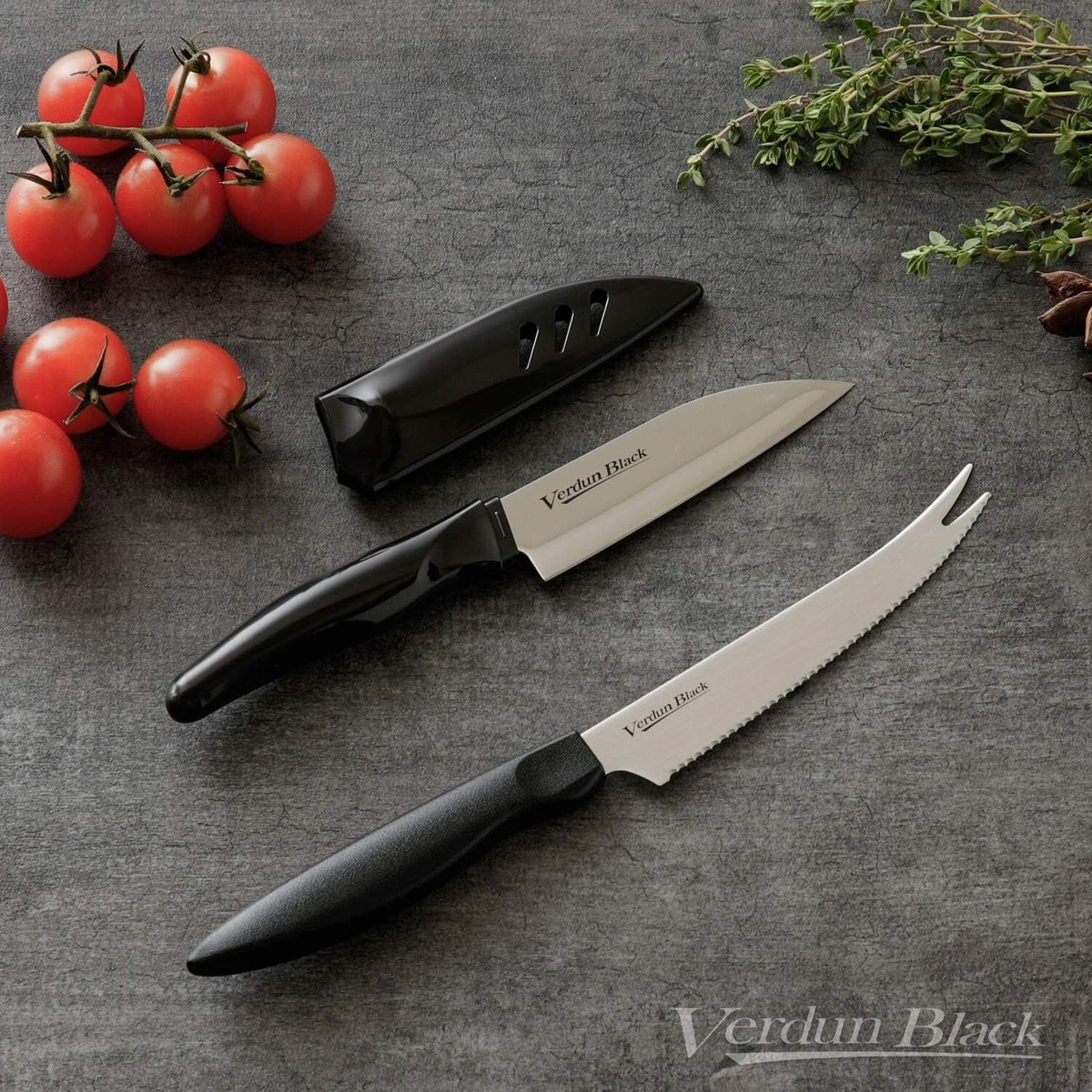 Shimomura Verdun Black Cutting Knife VB-101