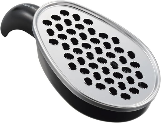 Shimomura Verdun Black Gentle Grater with Non-Slip Base VB-643