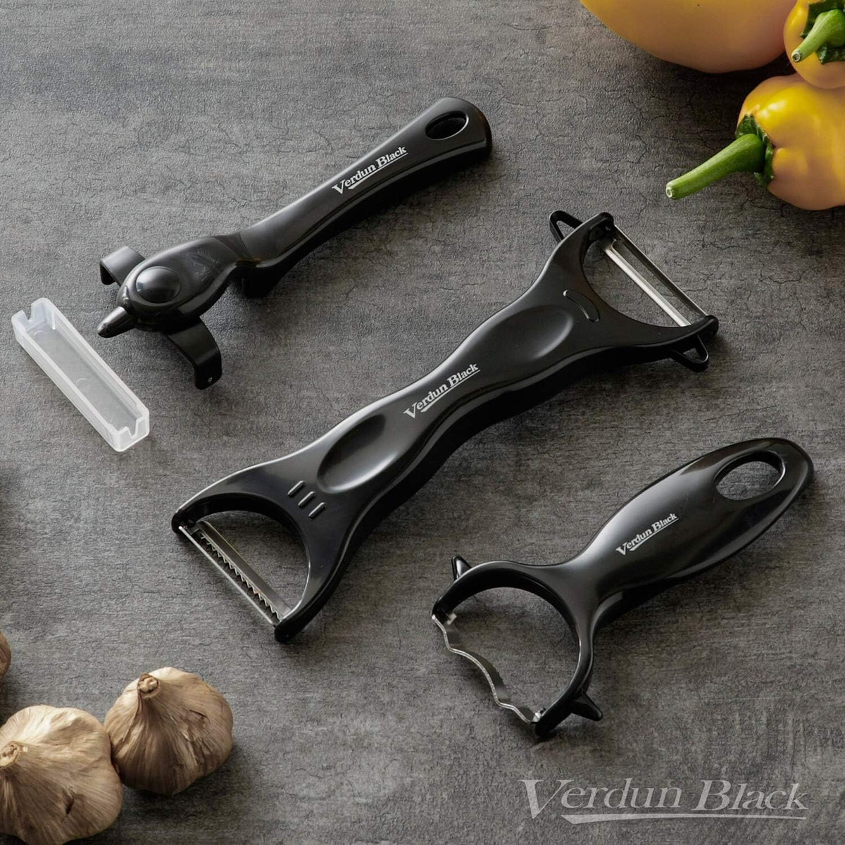 Shimomura Verdun Black Vertical and Horizontal Peeler VB-601