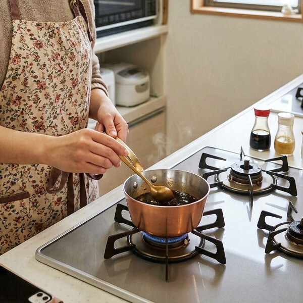 Wadasuke Tin Lined Copper Tapered Petite Pan 8cm 2502-0080