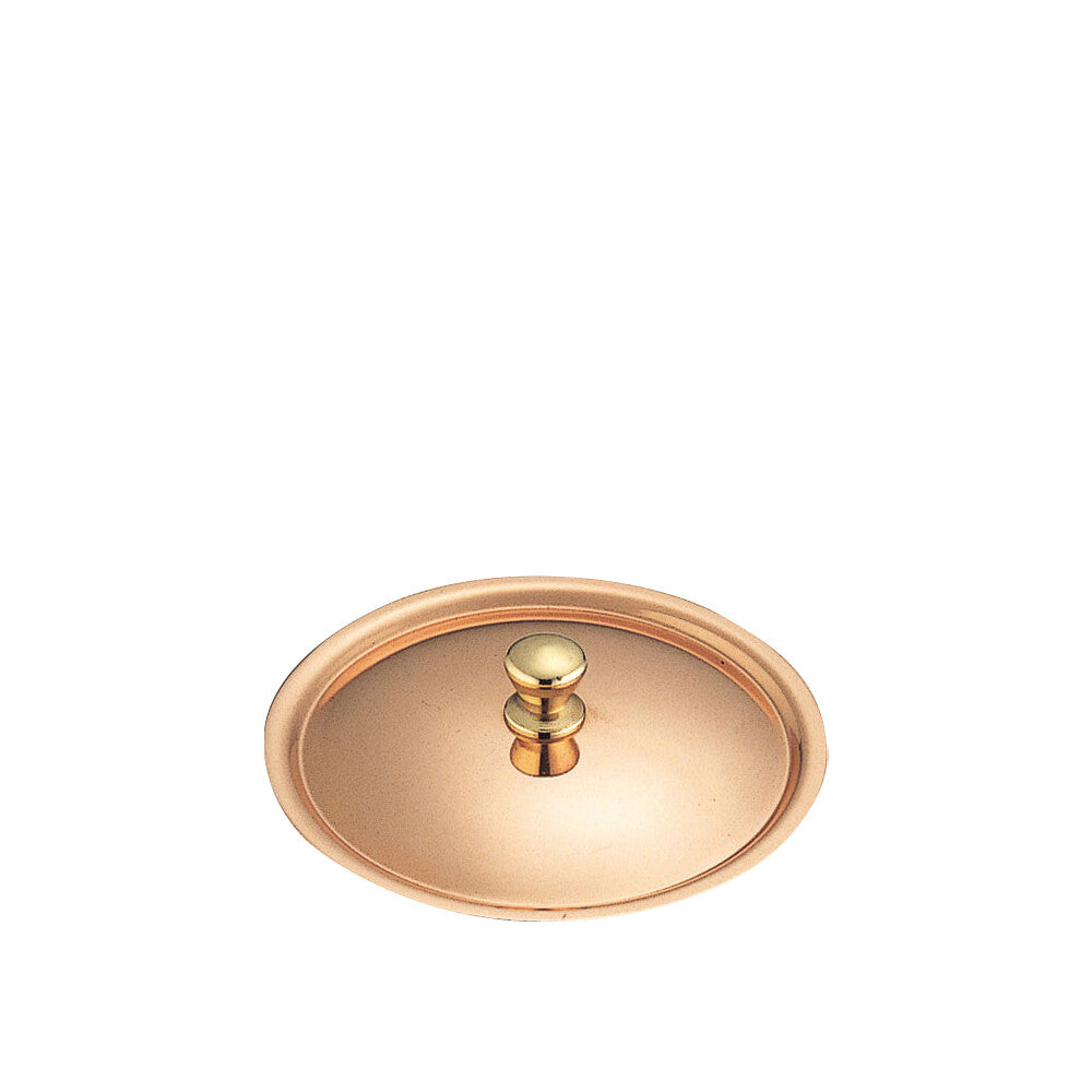 Wadasuke Tin-Lined Copper Lid for Mini Saucepan 8cm 2514-0080