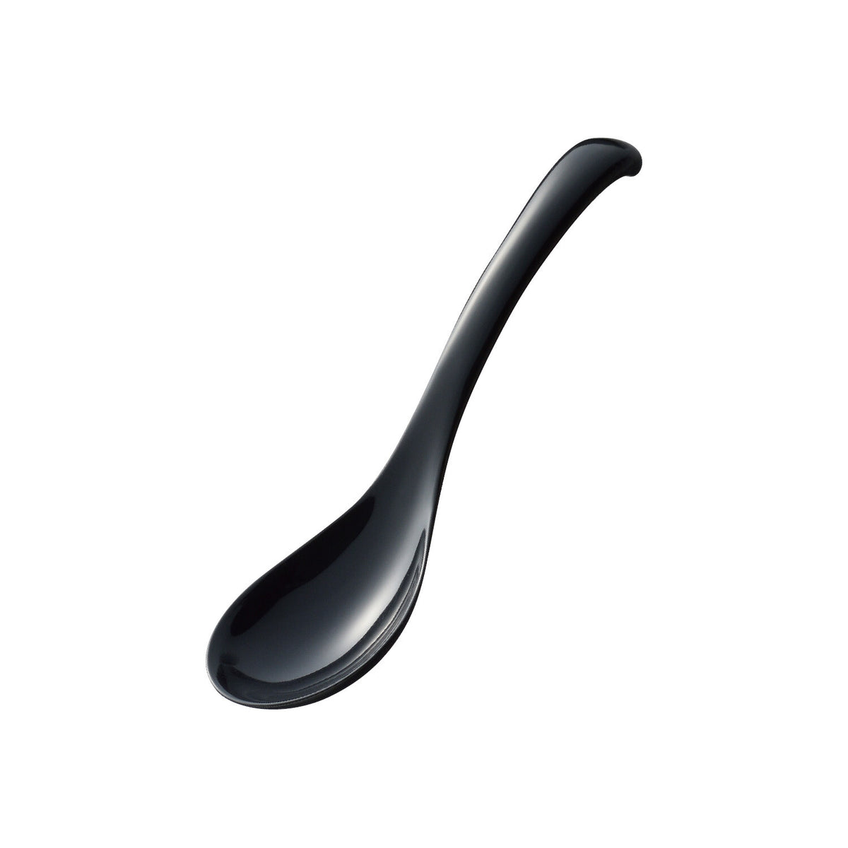 Akebono Multi-Use Renge Soup Spoon Large Black GM-4100