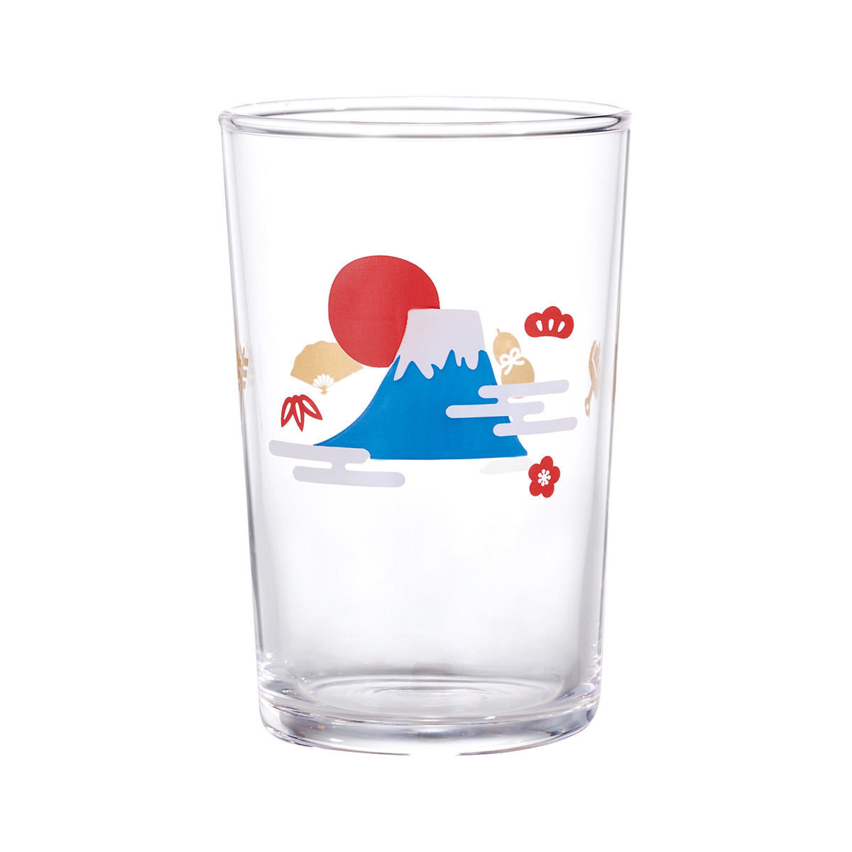 Toyo-Sasaki Glass Enkimono Tumbler Mt. Fuji Pattern 180ml