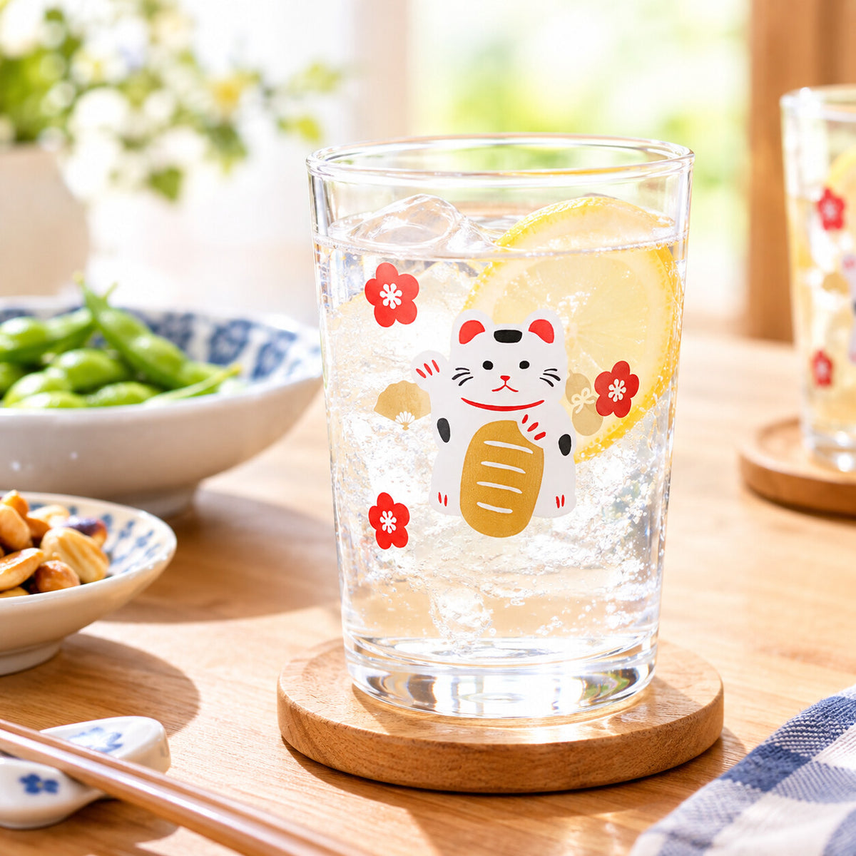 Toyo-Sasaki Glass Enkimono Tumbler