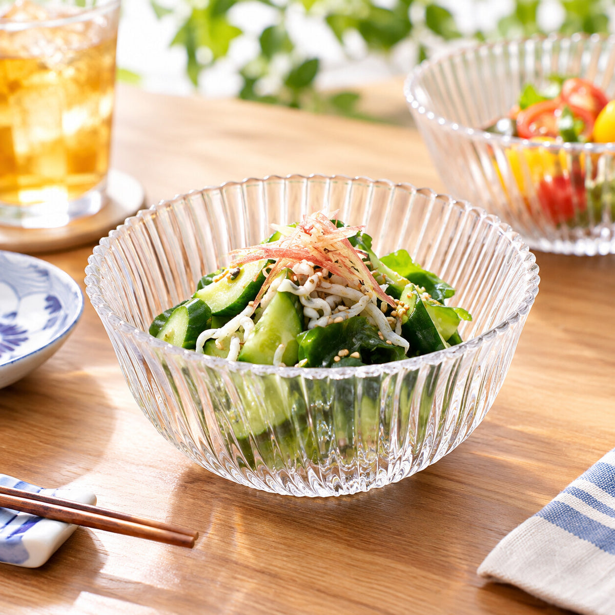 Toyo-Sasaki Glass Shizunami Medium Bowl 16cm