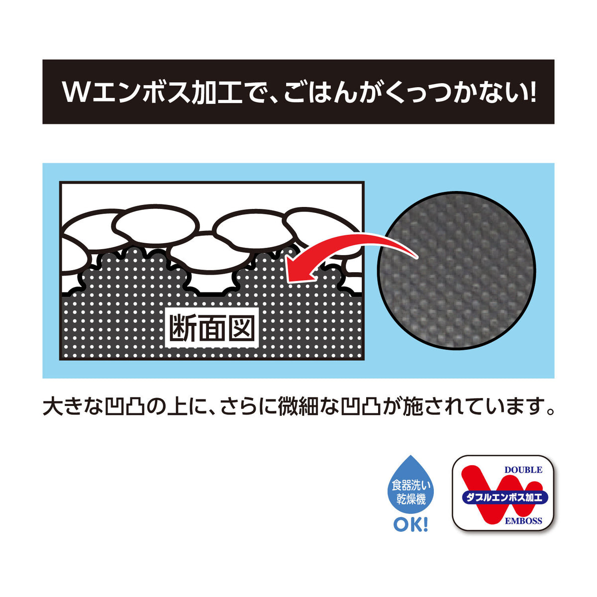 Akebono Sangyo Magic Non-Stick Rice Paddle 30cm Black BL-784