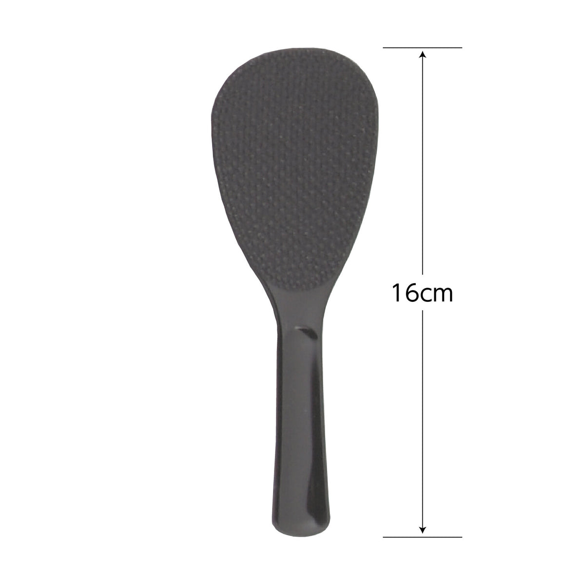 Akebono Sangyo Magic Non-Stick Rice Paddle 16cm Black BL-779
