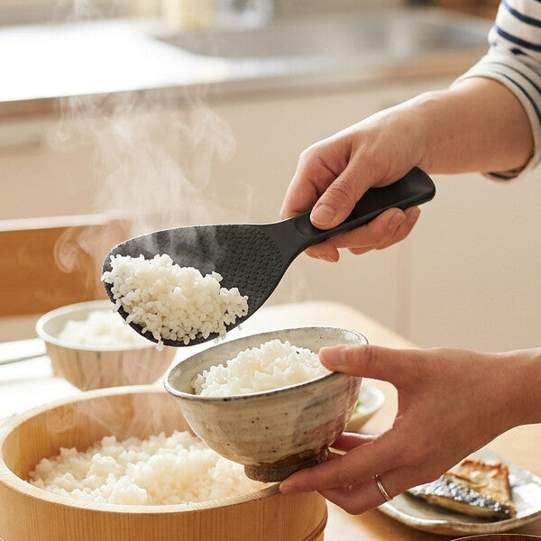 Akebono Sangyo Magic Non-Stick Rice Paddle 16cm Black BL-779