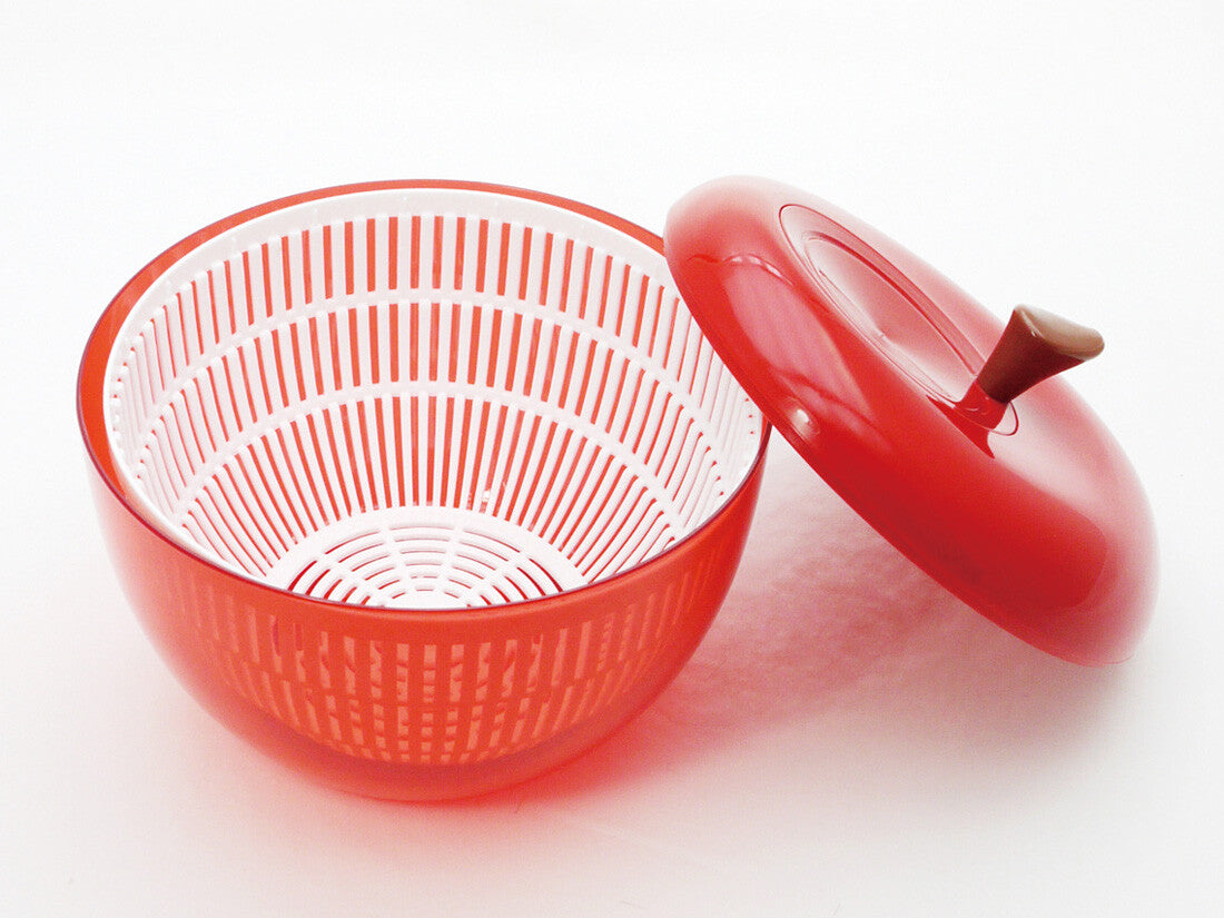 Gendai Hyakka Apple Salad Spinner Red K333RD