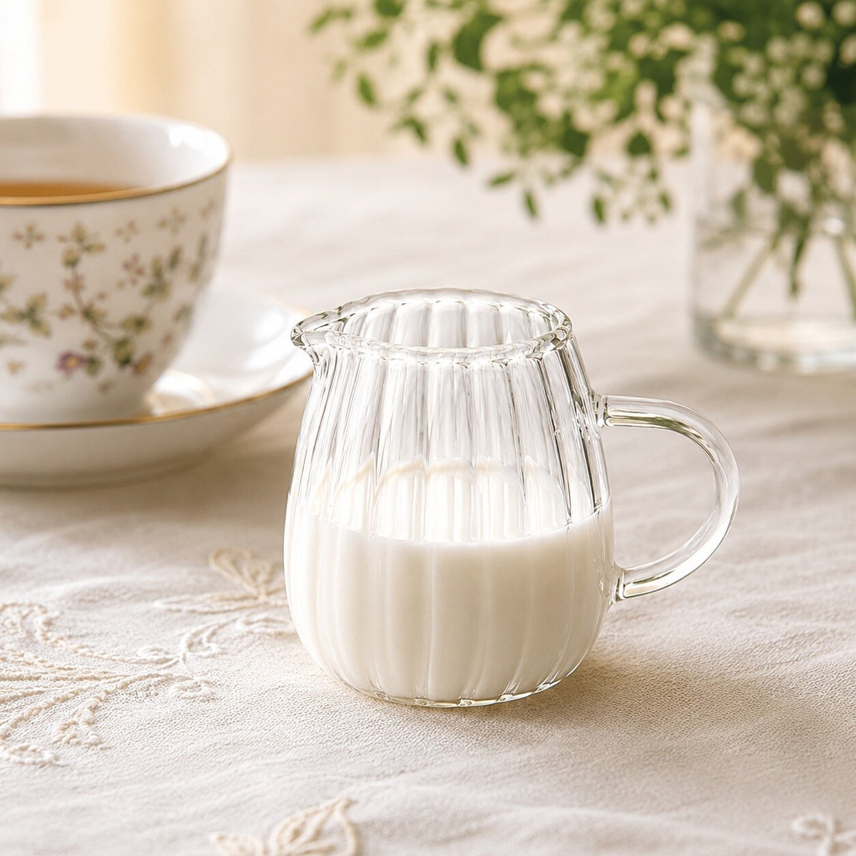 Yoshiya Glass Wave Heat-Resistant Glass Teaware