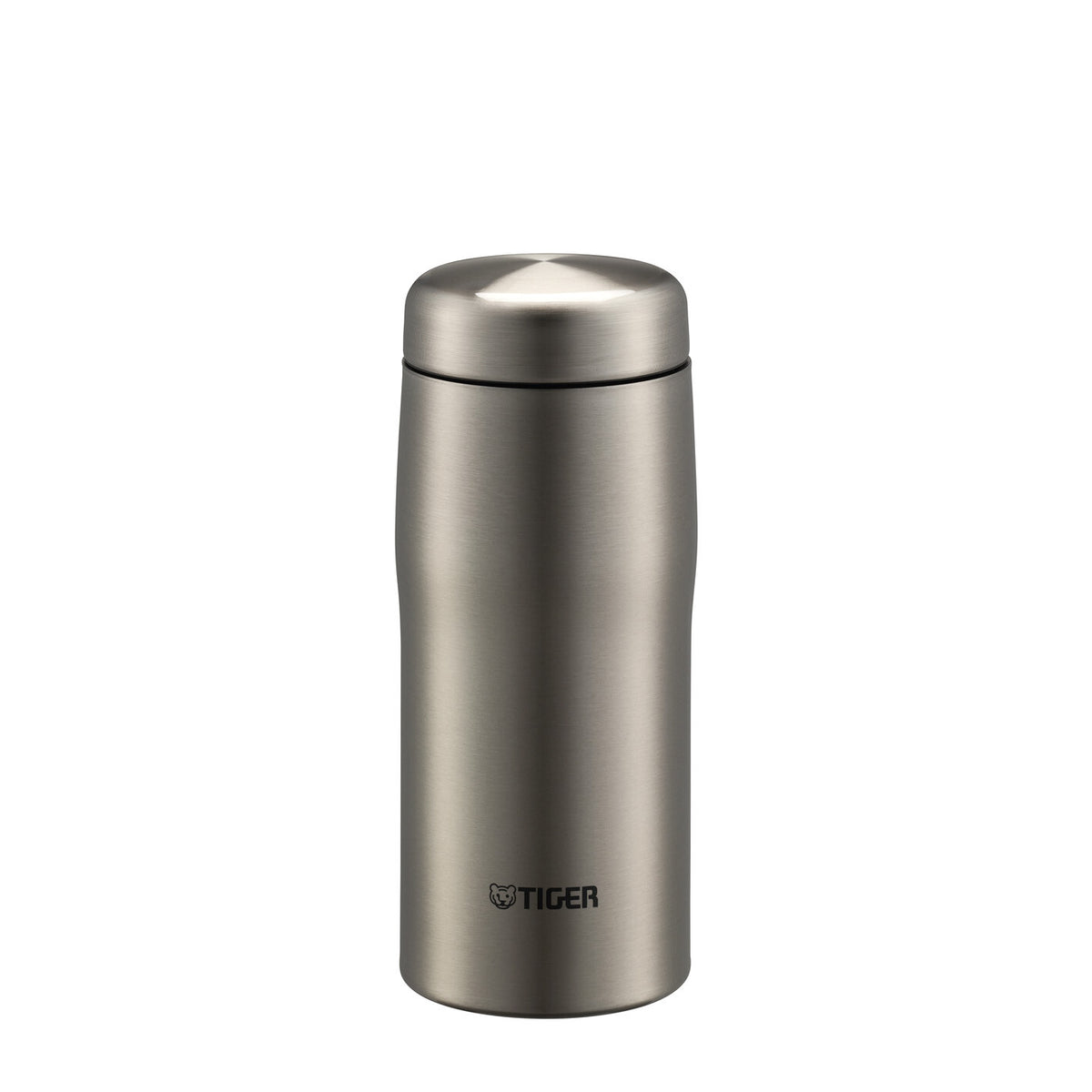 Tiger Vacuum Insulated Water Bottle 360ml Steel Gray XF