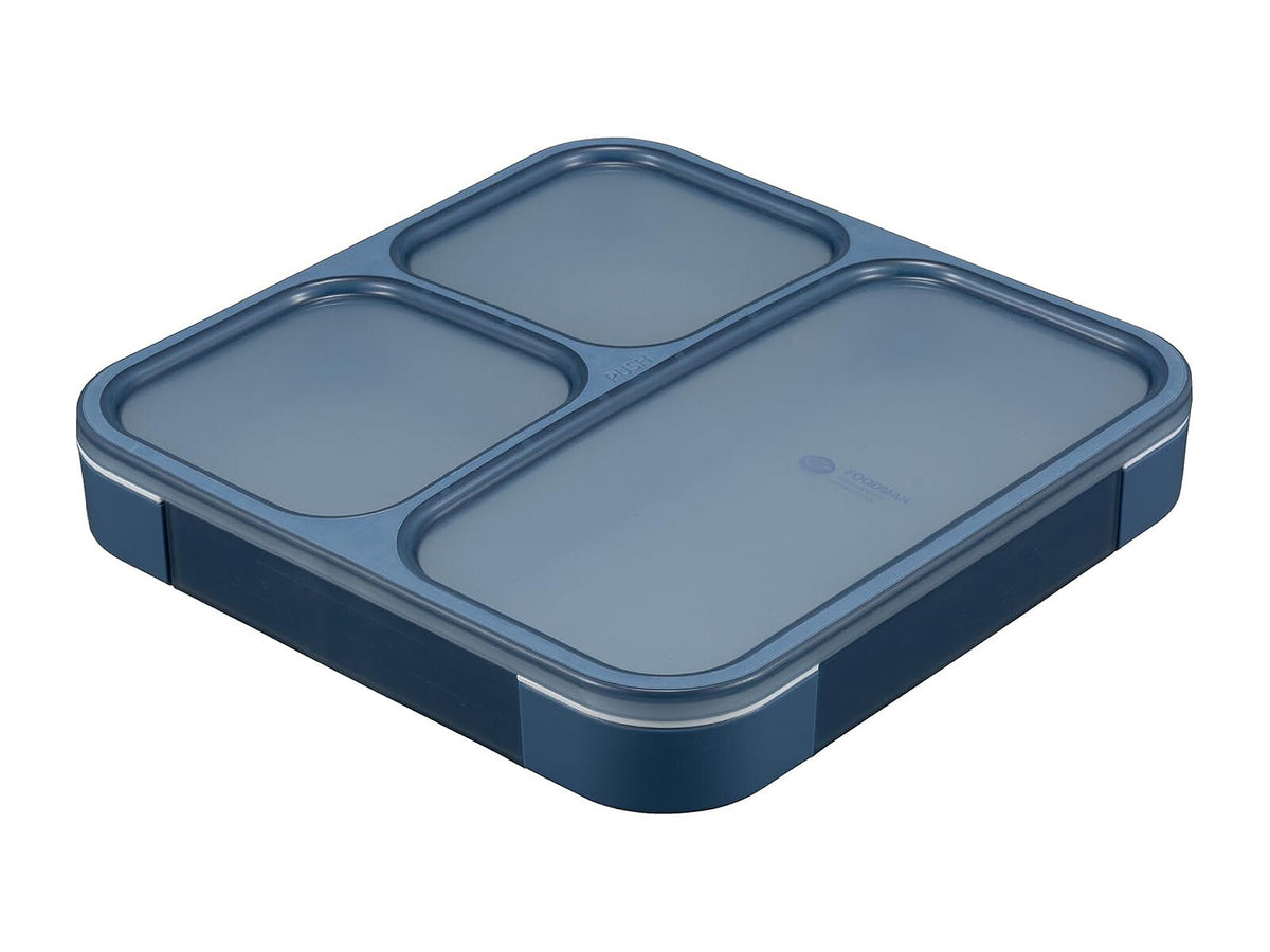 CB Japan Food Man Bento Box 800ml Ash Navy
