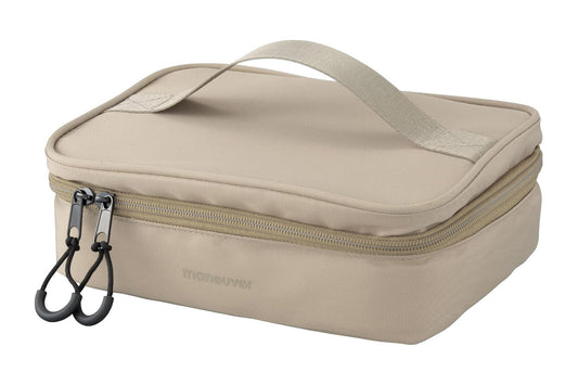 CB Japan Maneuver Insulated Lunch Box Pouch Beige