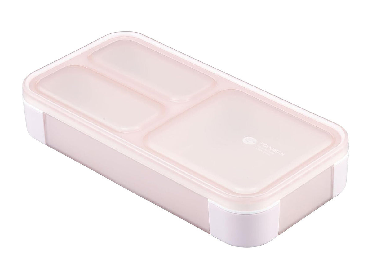 CB Japan FoodMan Slim Bento Box 400ml Light Pink