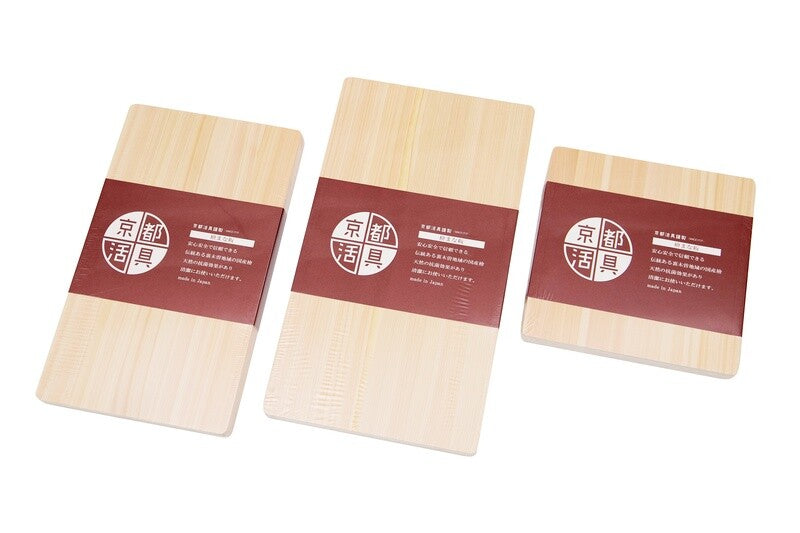 Kyoto Katsugu Hinoki Wood Cutting Board Square