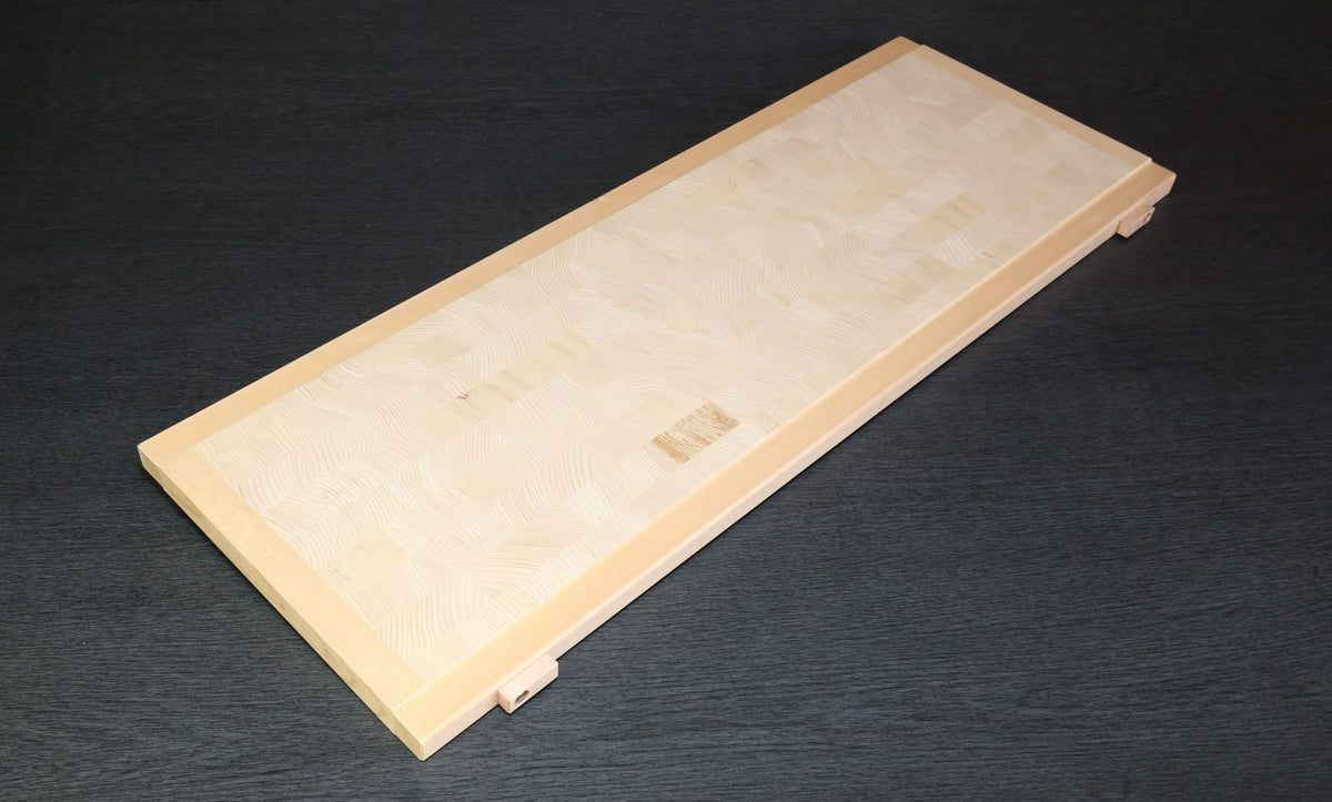 Shimizu Mokuzai Sawara Soba Noodle Cutting Board 100x36cm
