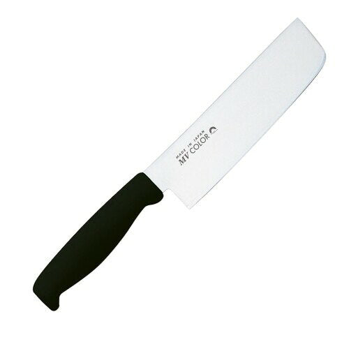 Fuji Cutlery MV Color Nakiri Vegetable Knife Black 165mm CR-0810BK