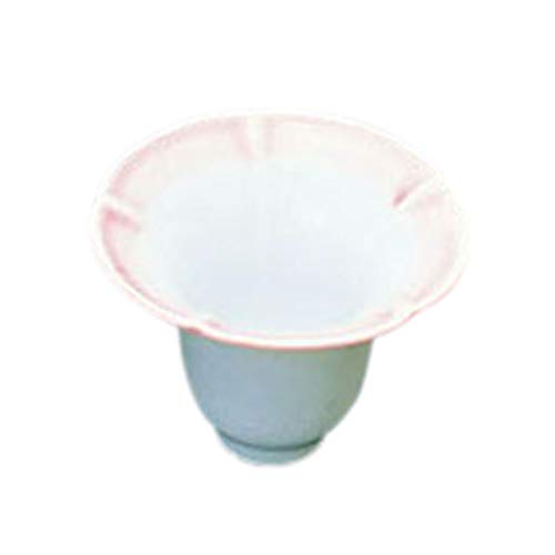 Yamako Pottery Morning Glory Relish Dish Pink