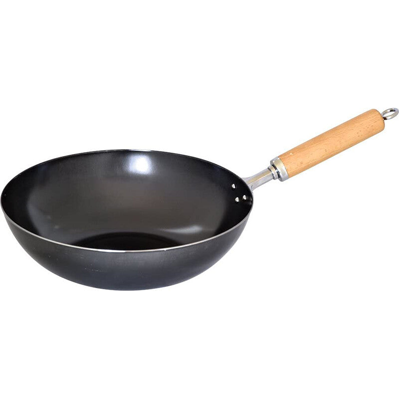 Wahei Freiz Carbon Steel Stir Fry Pan 28cm GR-9749