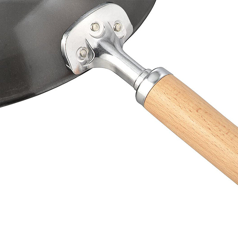 Wahei Freiz Carbon Steel Stir Fry Pan 28cm GR-9749
