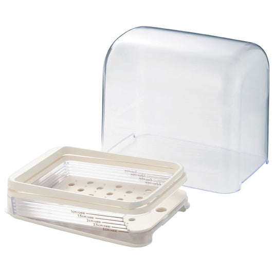 Akebono Bread Slicer Guide with Hood for Homemade Loaves PS-956