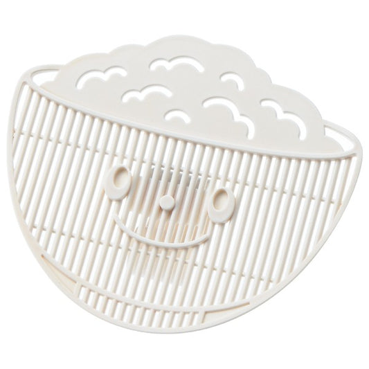 Akebono Rice Rinsing Draining Clip for Pots White PM-472