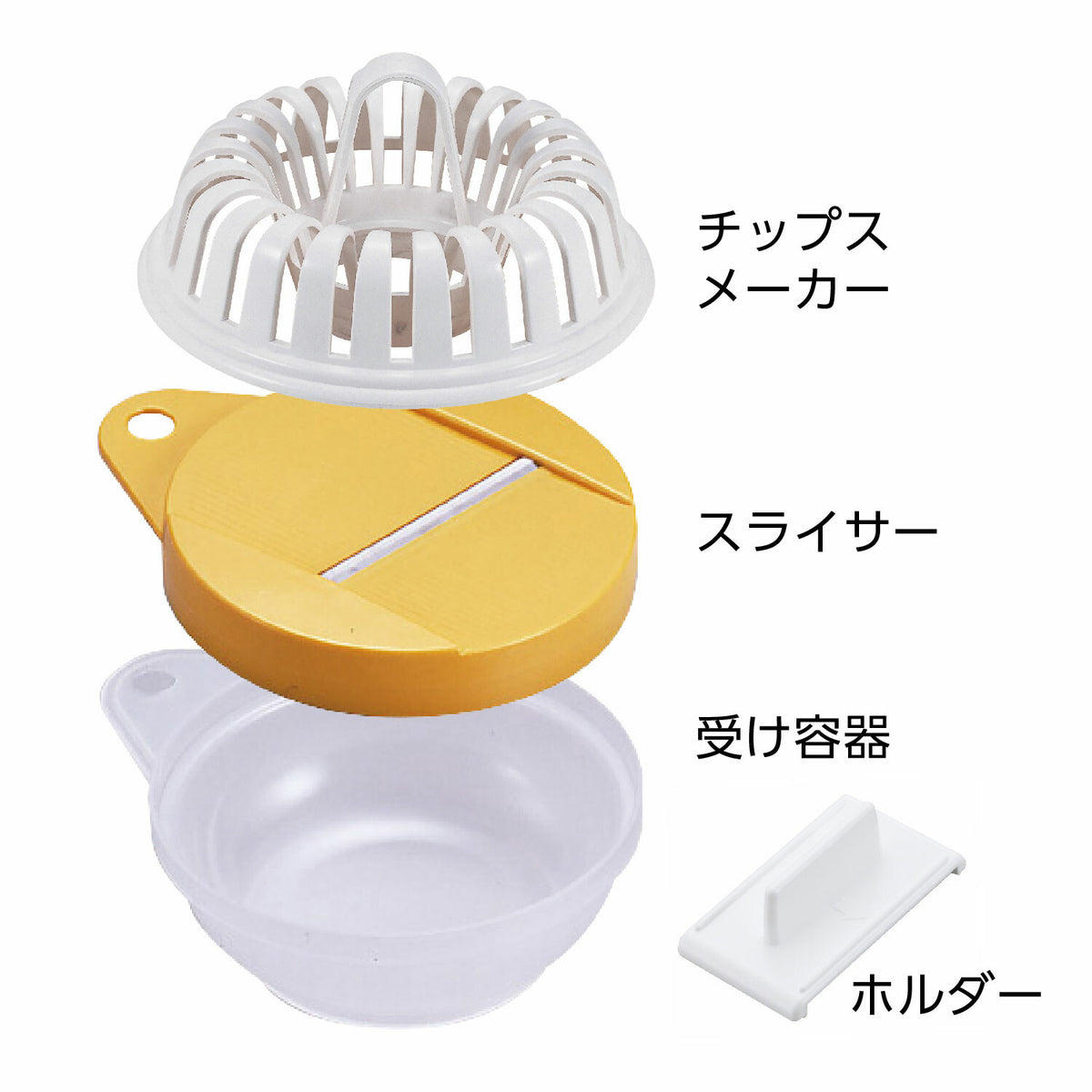 Akebono Microwave Potato Chip Maker with Slicer RE-165
