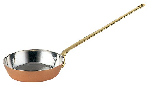 Wadasuke Tin-Lined Copper Mini Frying Pan with Long Handle