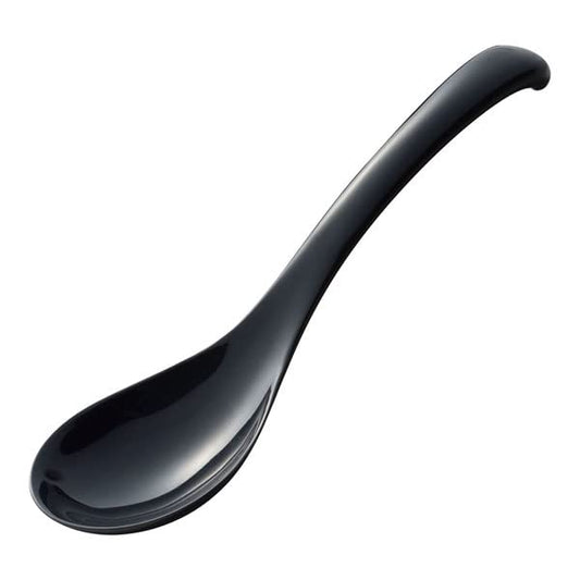 Akebono Multi-Use Renge Soup Spoon Large Black GM-4100