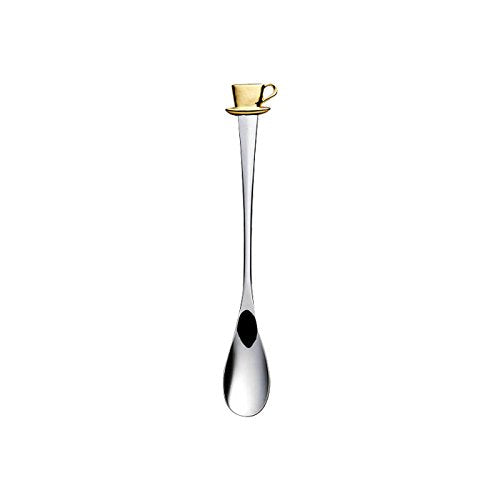 Azuma SALUS Cup Teaspoon with Gold-Plated Pewter Handle