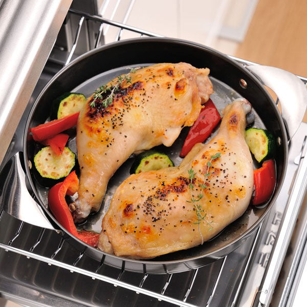 Sugiyama Kinzoku Oven Plate Steel Skillet 20cm KS-2860