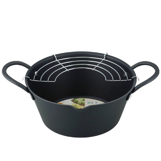 Wahei Freiz Agezutsumi Deep Tempura Frying Pot with Rack 22cm Induction AR-6290