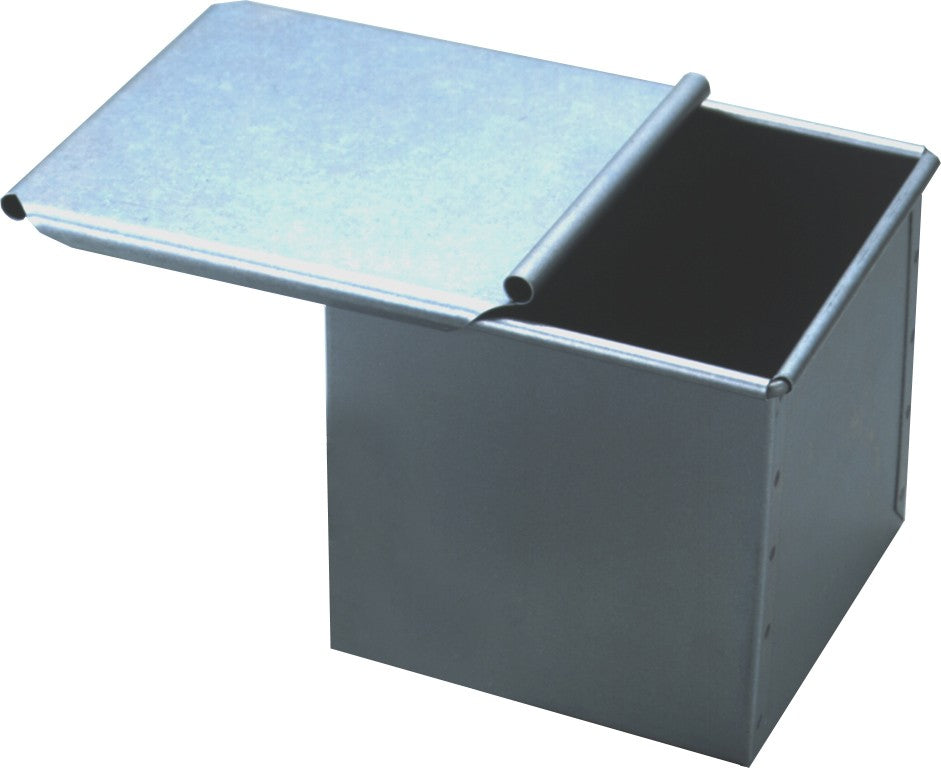 Tiger Crown Square Bread Pan with Lid Pullman 12cm Aluminized Steel 2375