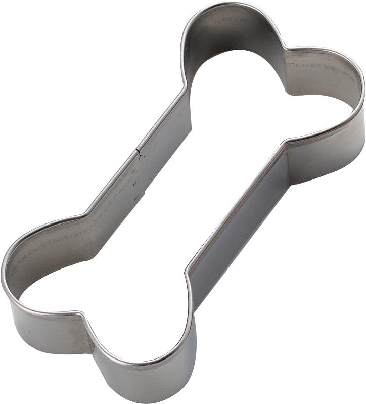 Tiger Crown Dog Bone Cookie Cutter Large Stainless Steel 1480