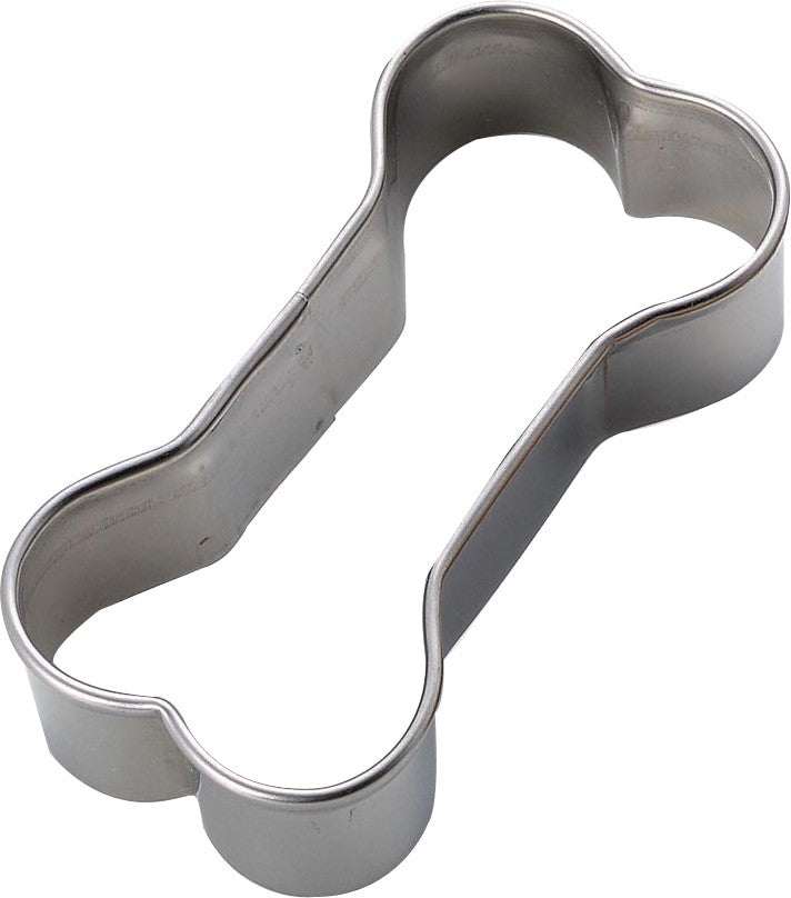 Tiger Crown Dog Bone Cookie Cutter Medium Stainless Steel 1482