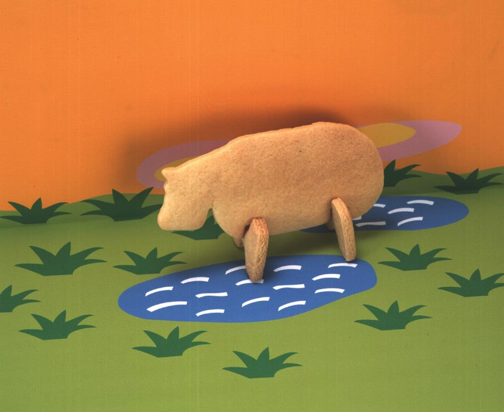 Tiger Crown ZOO 3D Cookie Cutter Hippo Stainless Steel 1981